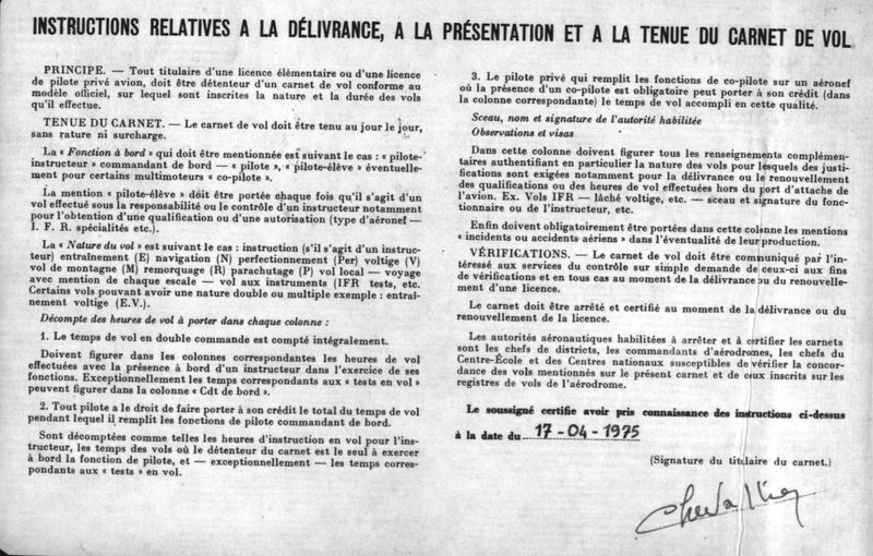 F5MSR - 7X0MT : Carnet de vol